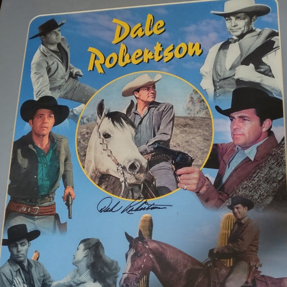 AUTOGRAPHED WESTERN HEROES POSTERS
